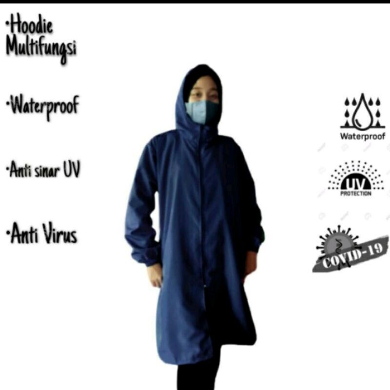 Jaket Apd Waterproof/Surgical gown Parasut APD Medis Waterproof
