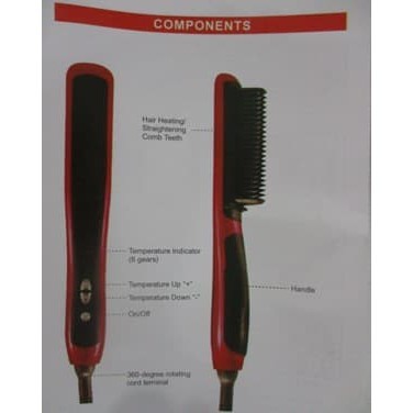 MS-5008 Catokan Rambut Lurus/Alat Catok Rambut Lurus/Hair Straightener ***TOP