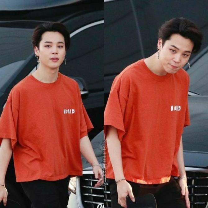 Kaos T-shirt BTS Jimin Nomad BE A GOOD HUMAN