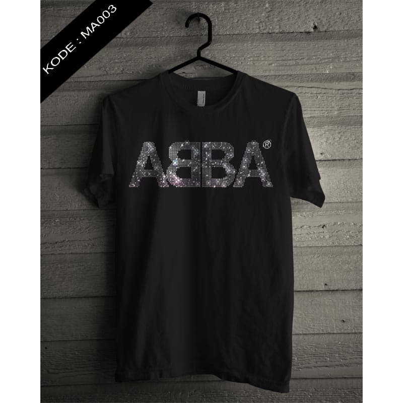 Kaos Band Abba Tshirt Gildan Softstyle Code Ma-003