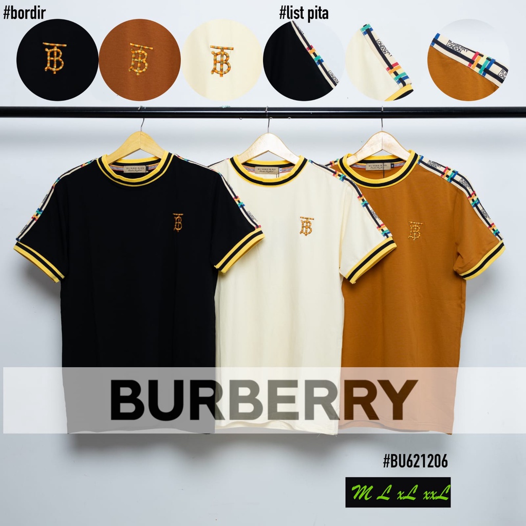 cod kaos oblong tshirt burberry premium original