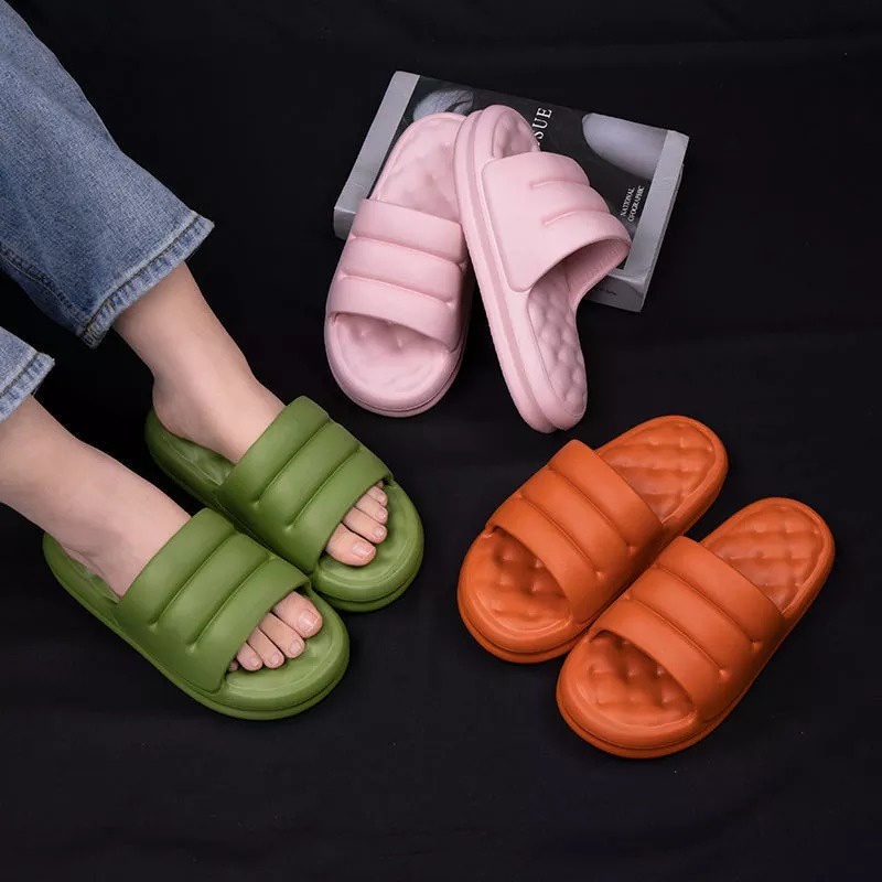 Sandal Slop EVA Model Bantal Tapak X Soft Antislip Empuk Unisex (005) - 36/41