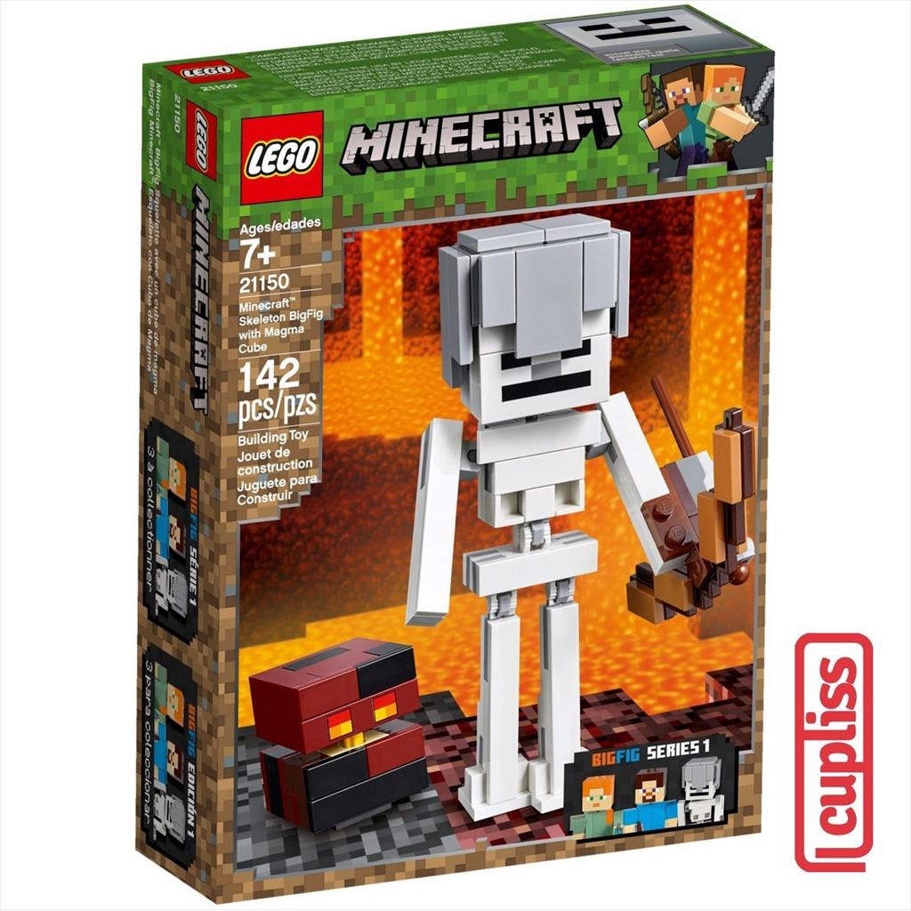 lego minecraft bigfig skeleton