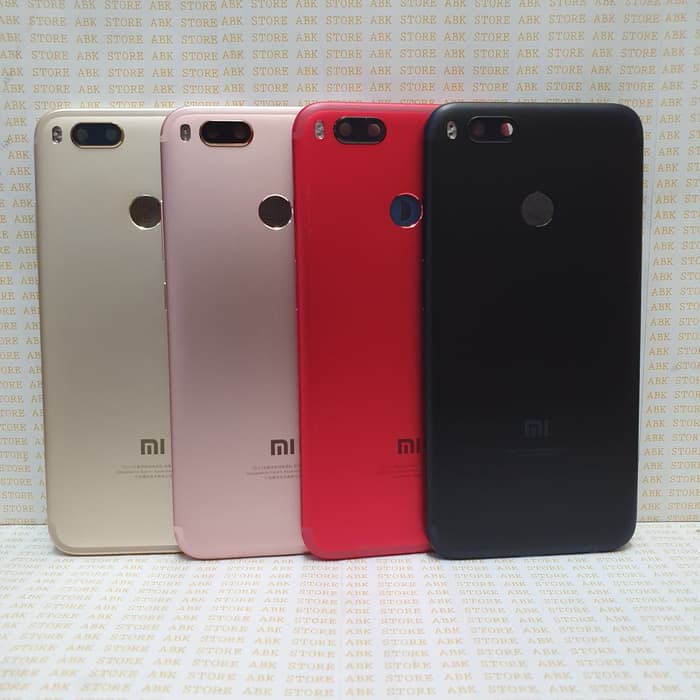 Backdoor Backcover Housing Xiaomi MiA1 Mi A1 - Xiomi Mi5x Original - Merah