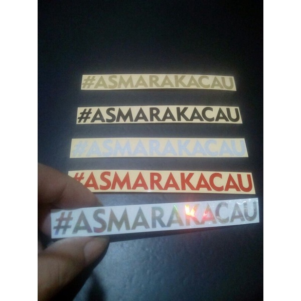 

sticker asmarakacau cutting