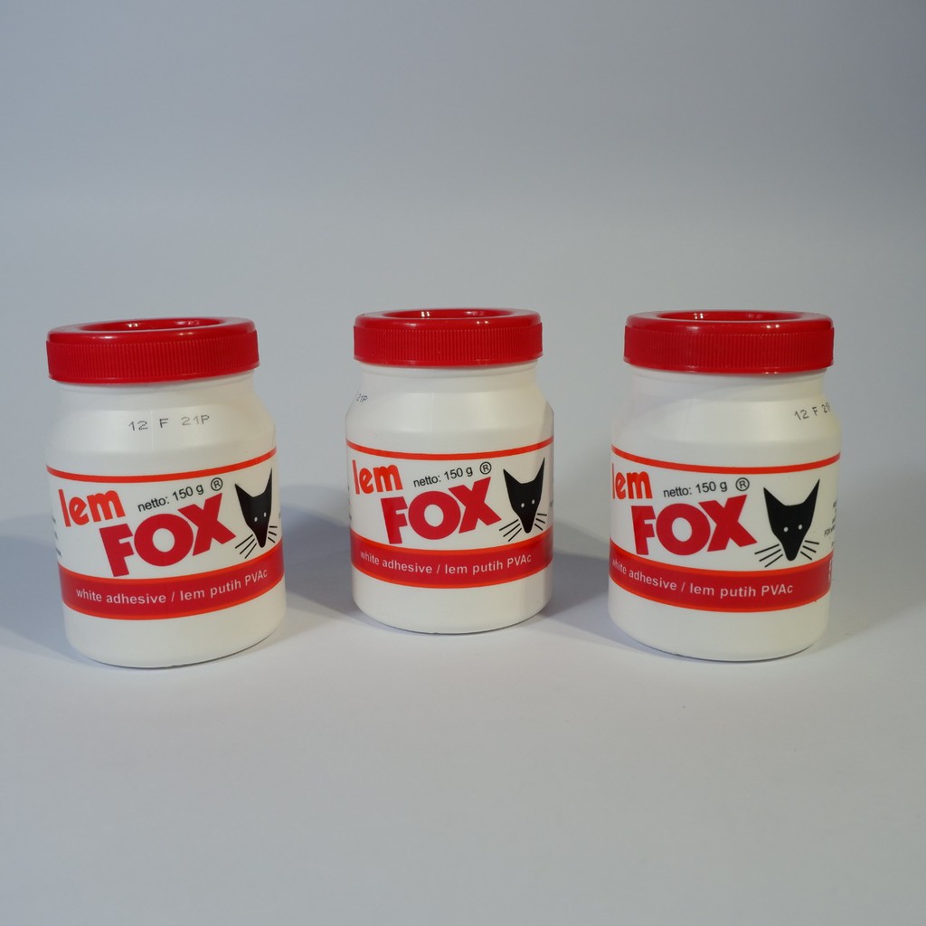 

LEM FOX PUTIH PVAC 150 gr | ALHAZEN_BS