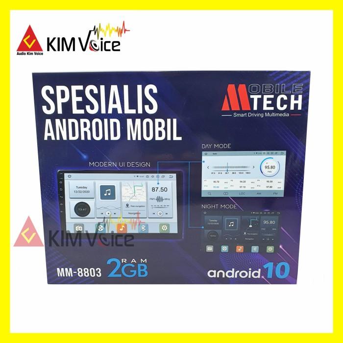Head Unit Android 10 Inch Mtech Mm-8803 Ips Screen