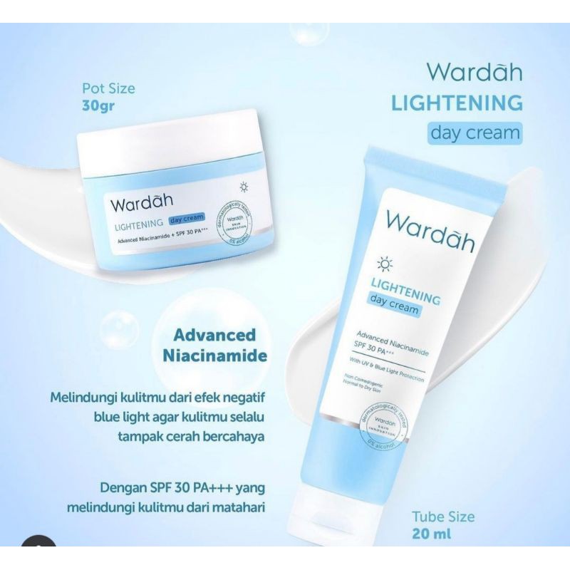 Wardah Day Cream Lightening SPF 30 PA+++