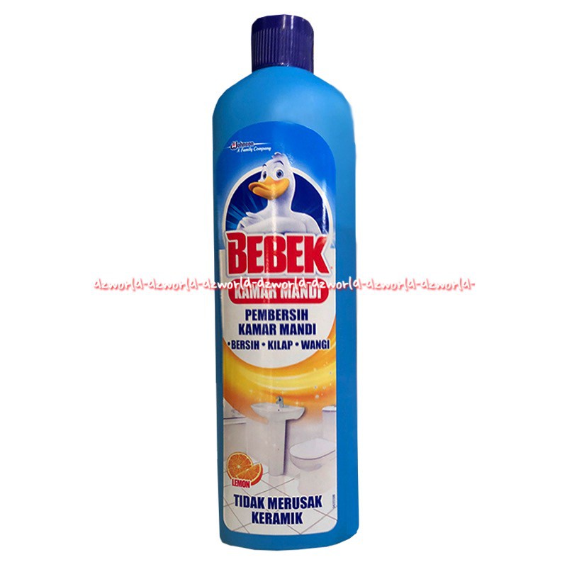 Bebek Kamar Mandi Pembersih Kamar Mandi 500ml Biru fresh Lemon Fruitopia Lemon Bebek Botol