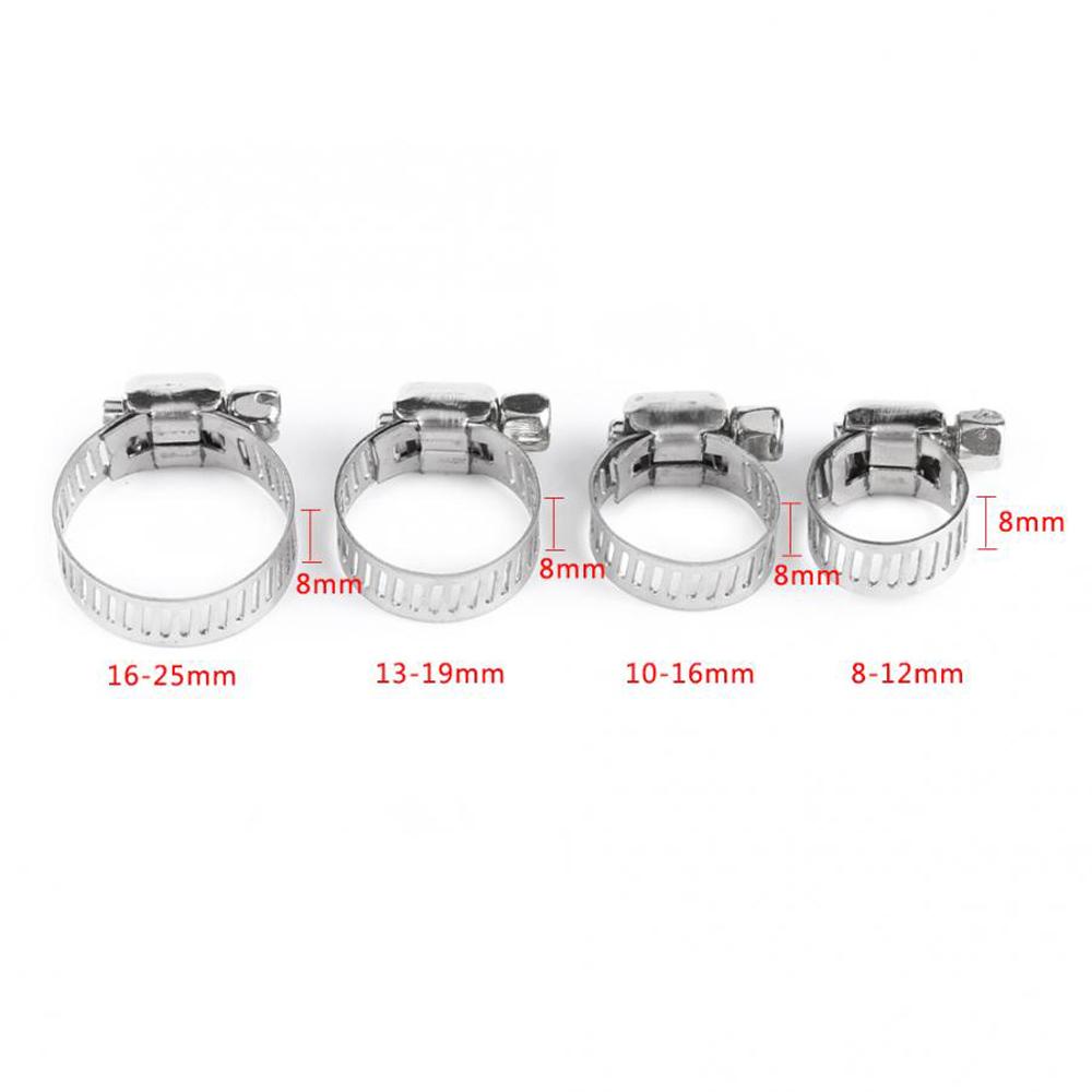 Lanfy Drive Hose Clamp High Quality Pengikat Tabung Penjepit Stainless Masih Saluran Bakar Pipa Cacing Gear Clip