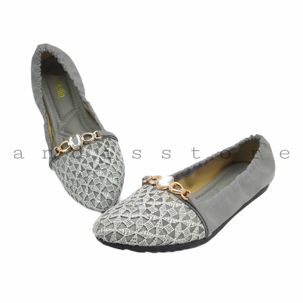 Sepatu Wanita Flat shoes Permata Andis SR 03