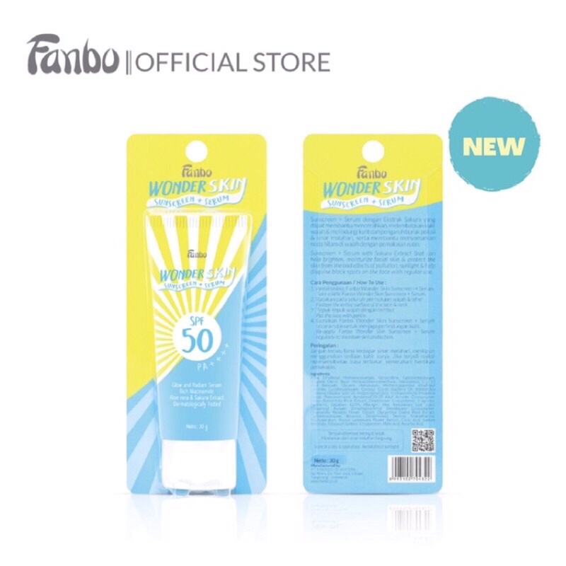 FANBO WONDER SKIN SUNSCREEN+ SERUM Spf 50PA++++