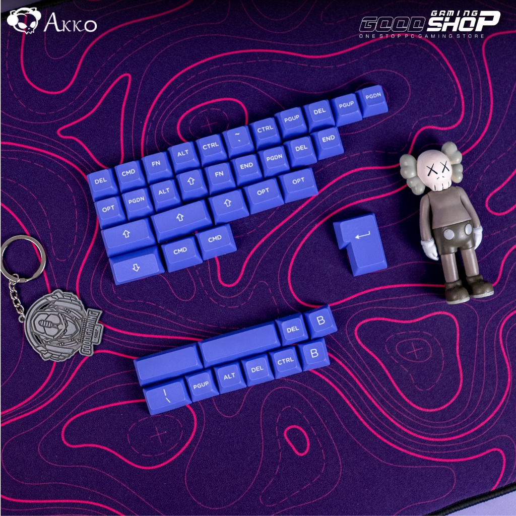 Akko Periwinkle Very Peri Keycap Set 197 key ASA - Keycap Set