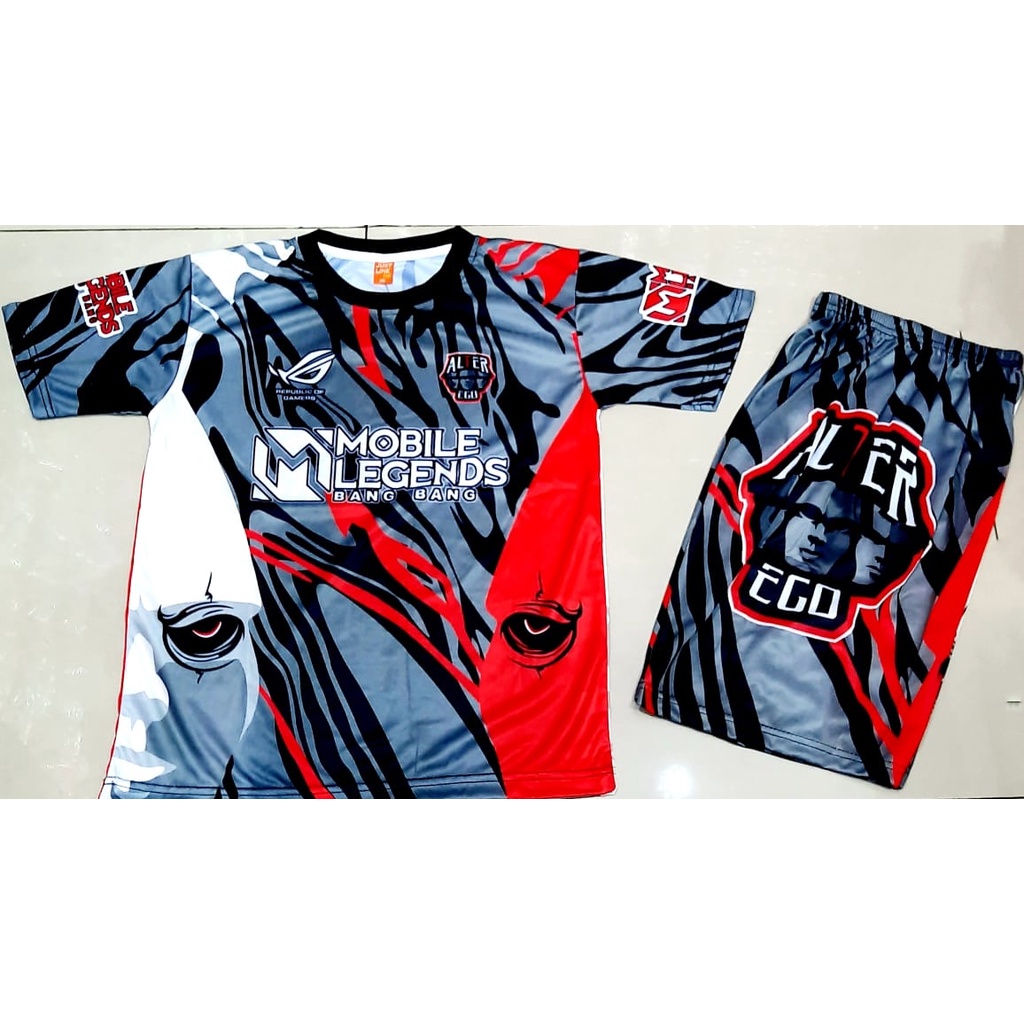 SANDISEAN| SETELAN ALTER EGO | ALTER EGO JERSEY | JERSEY ALTER EGO ESPORT 2022 | JERSEY KAOS BAJU GA
