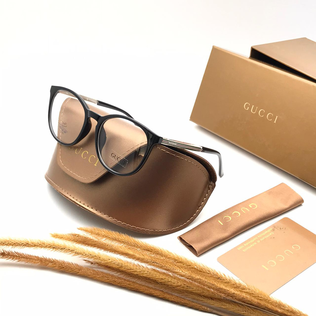 ( COD ) Frame Kacamata Wanita Gucci JT82551 & Free Cairan Lap