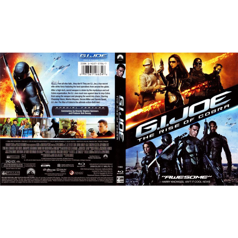 Kaset Dvd Terbaru GI JOE the Rise of Cobra