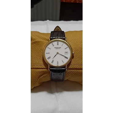 Jam tangan Preloved Raymond weil Original Authentic Wanita Unisex Perfect Condition Mewah Elegan