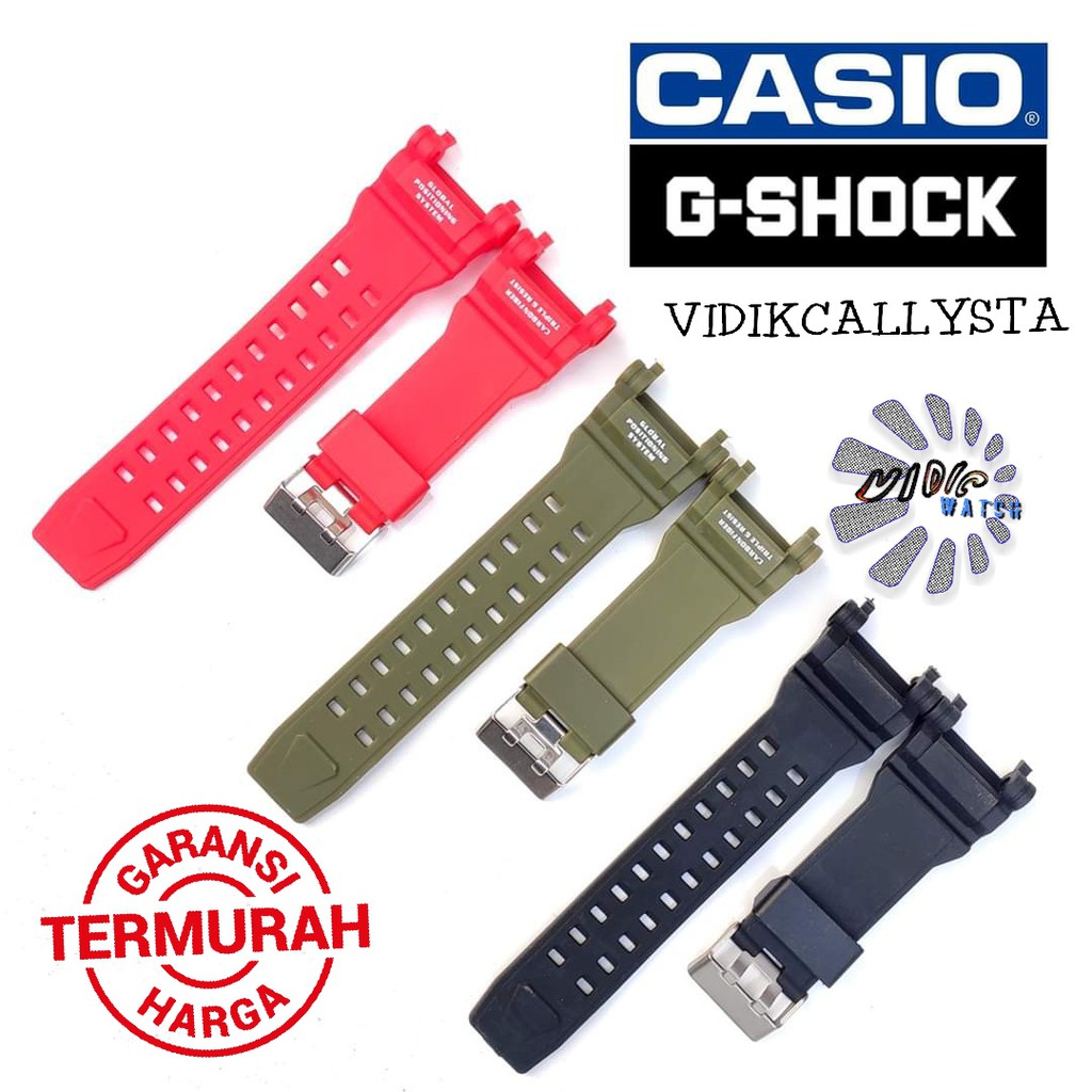 Strap Tali jam Casio Gpw-2000 Casio GPW 2000 Gpw2000