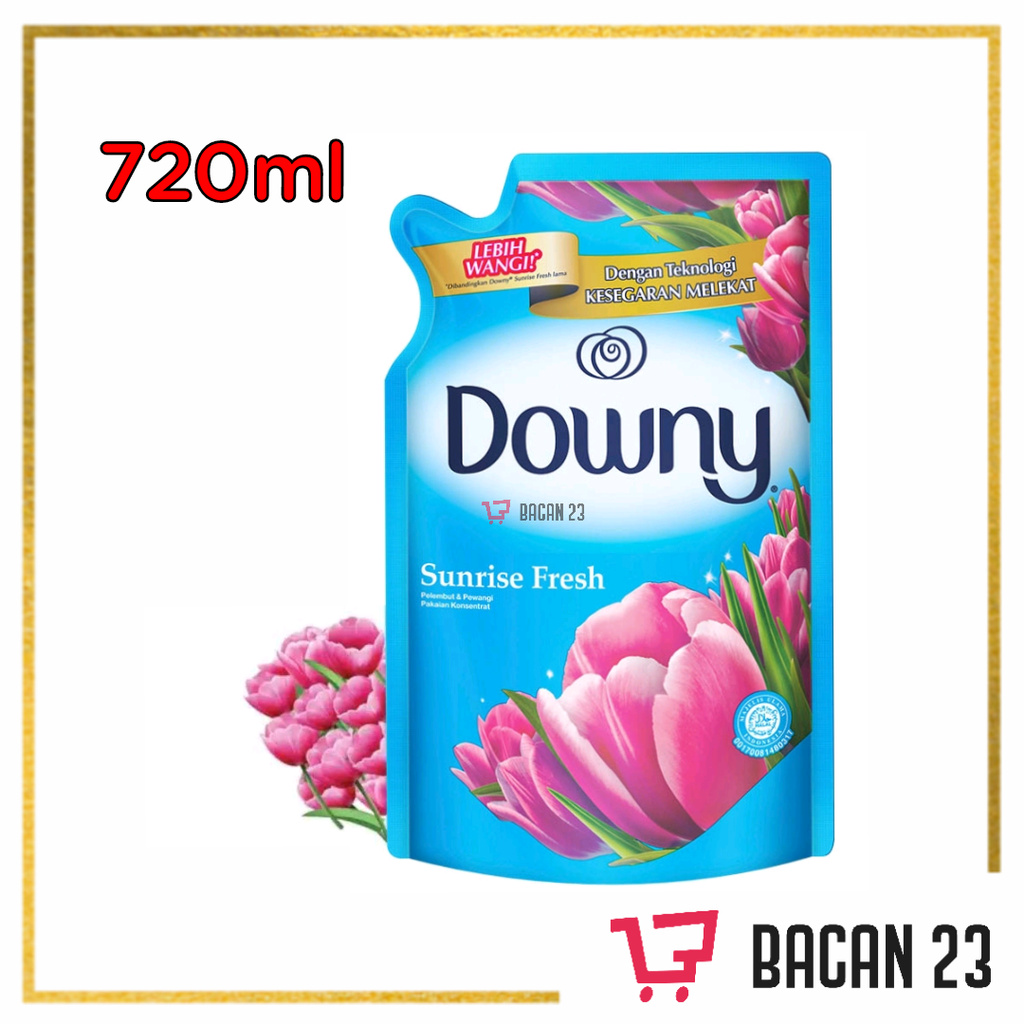 Downy Sunrise Fresh (720ml) / Pengharum &amp; Pelembut Pakaian / Bacan 23 - Bacan23