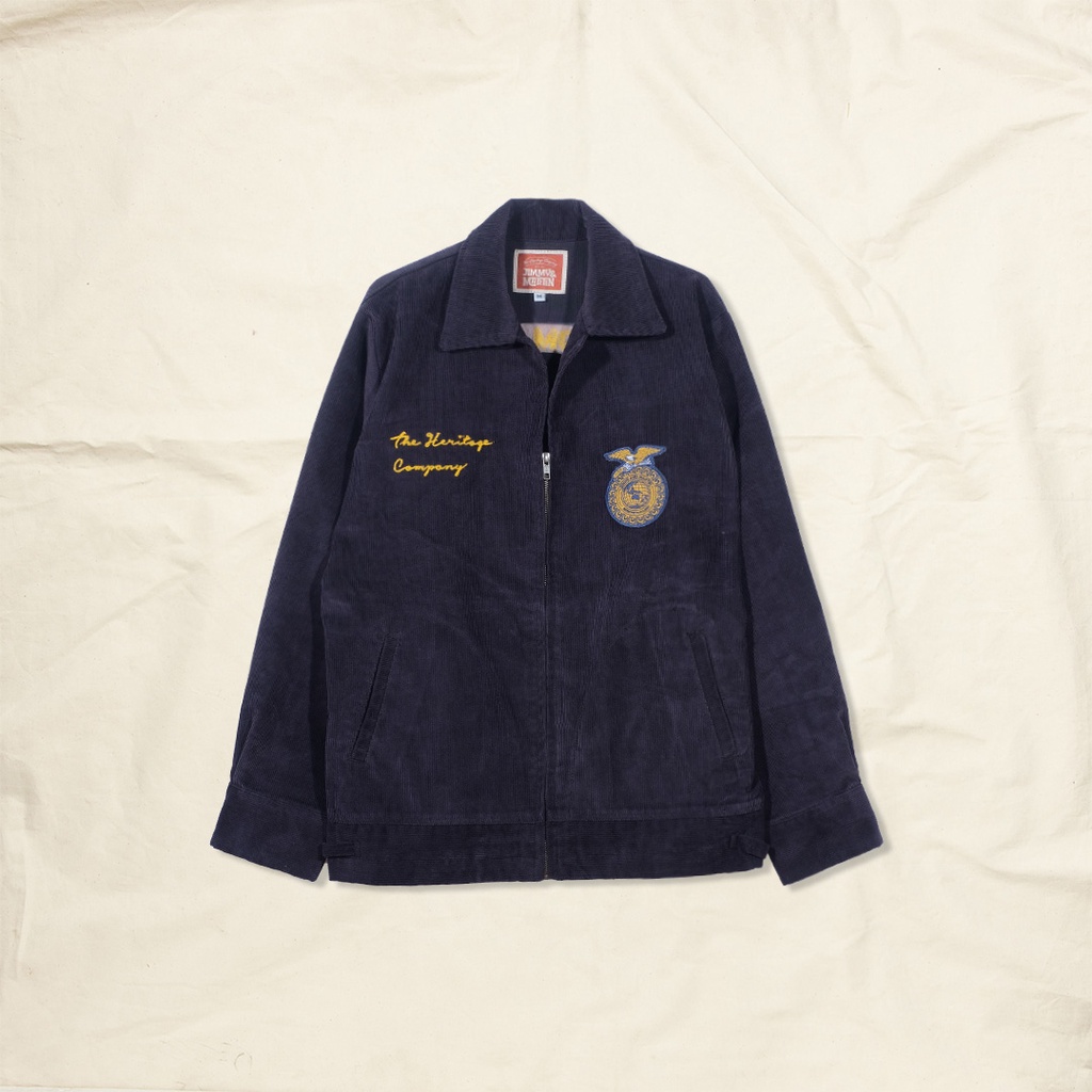 Jimmy and Martin - Corduroy Zip Jacket - 2029