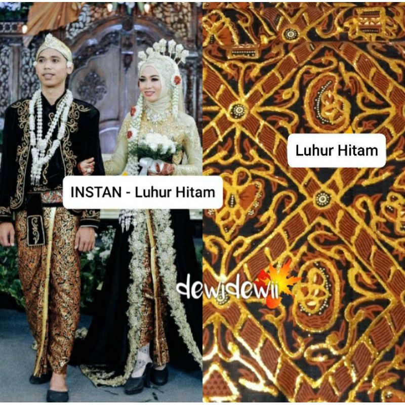 [Sepasang] Jarik Pengantin Prodo - Motif Lengkap || Lembaran