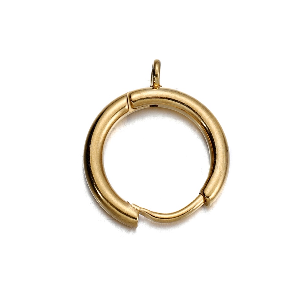 10pcs Anting Bahan Stainless Steel