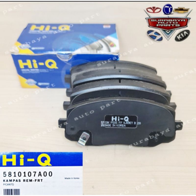 kampas rem depan KIA Picanto