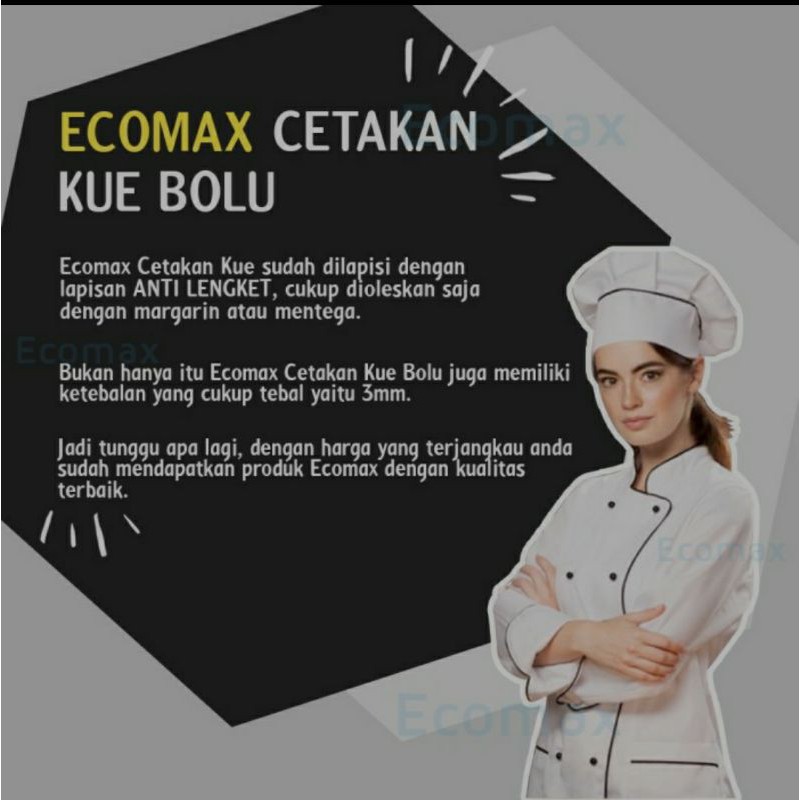 Loyang Cetakan Loyang Kue Form 1 Set 3 Pcs