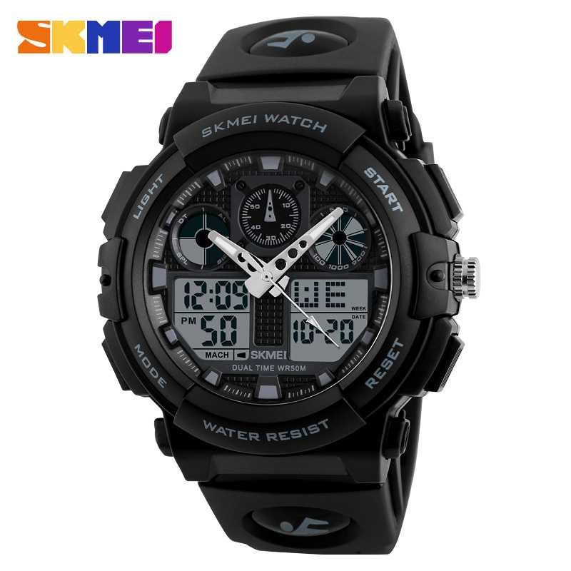 Jam Tangan Analog Digital Pria Original SKMEI Water Resistant 50m - AD1270