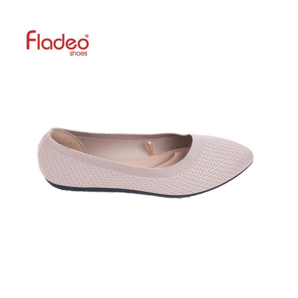 100a$ Fladeo D21/LSB364-1AH/Sepatu Rajut Flat Wanita [ Flat Shoes ]