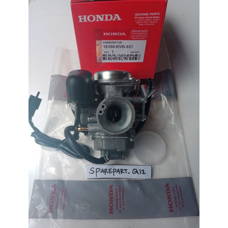 KARBURATOR ASSY(KVB) HONDA VARIO 110- VARIO TECHNO ORIGINAL KEIHIN-2