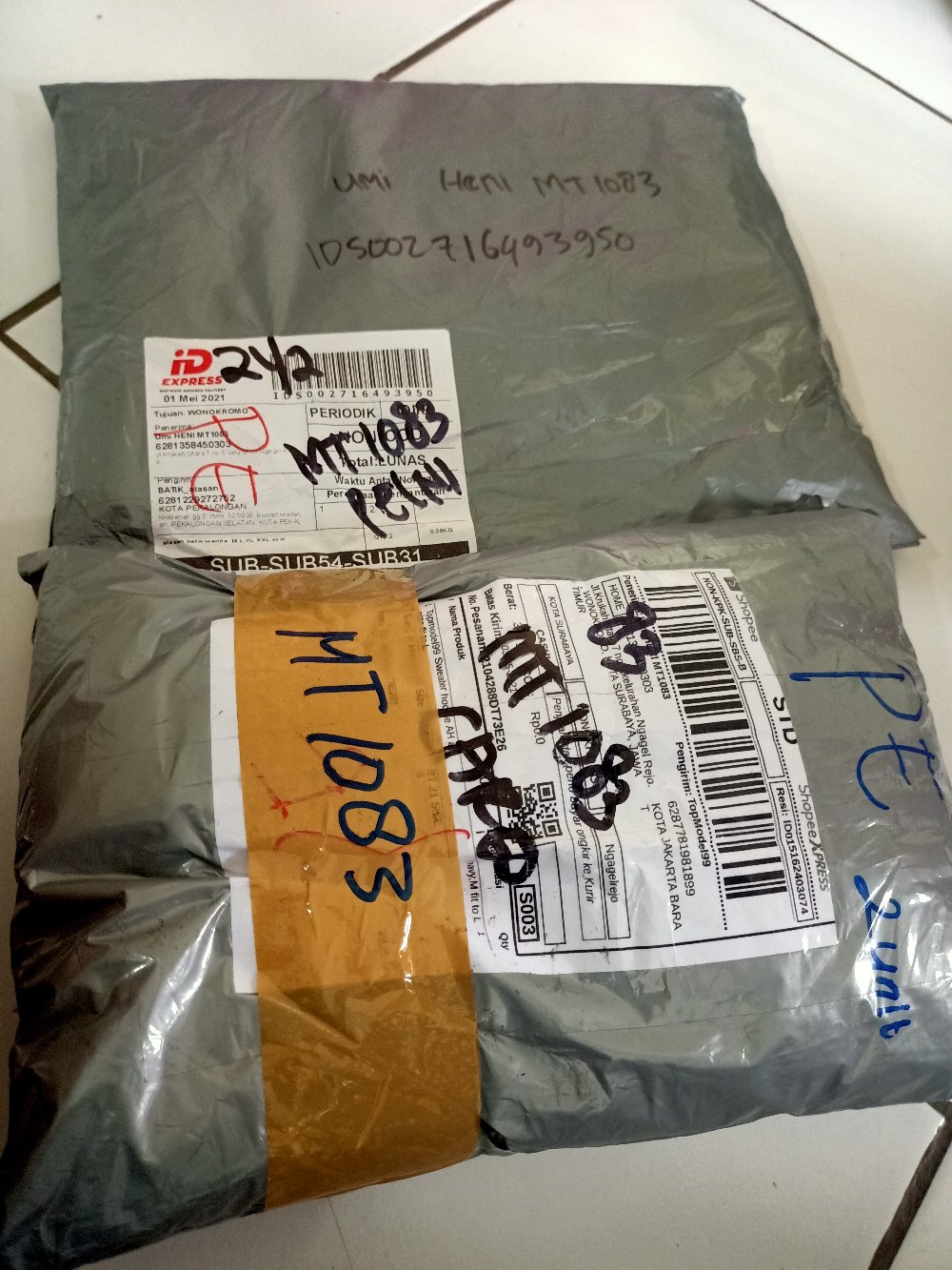 Atasan Batik Wanita  m L Xl Xxl Xxxl