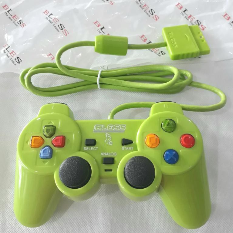 Stik PS2. Stick Kabel Serat Warna HIJAU