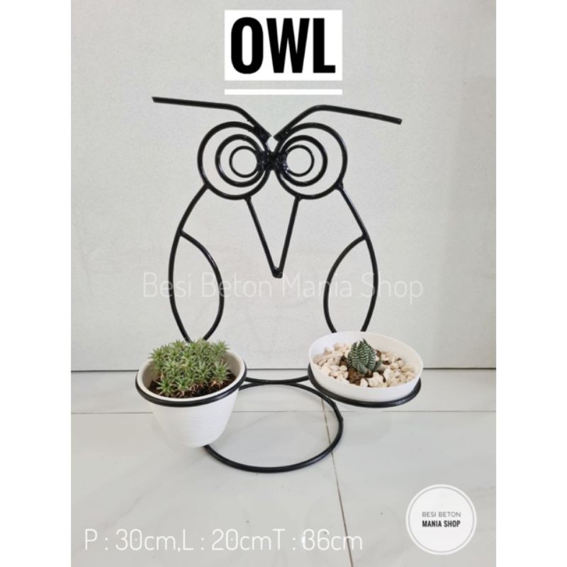 STANDING POT / STANDING POT BESI / RAK KAKTUS / RAK POT BESI / POT BESI / HIASAN DINDING BESI