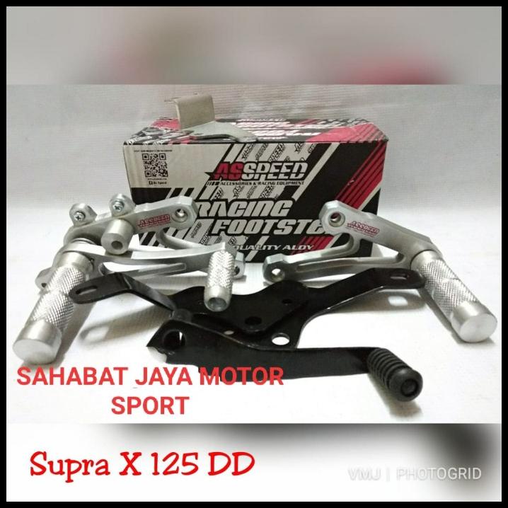 Foot Step Underbone Asspeed Supra X 125 Double Disk