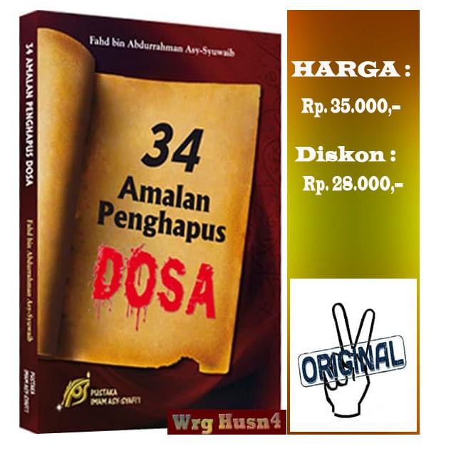 Buku 34 Amalan Penghapus Dosa