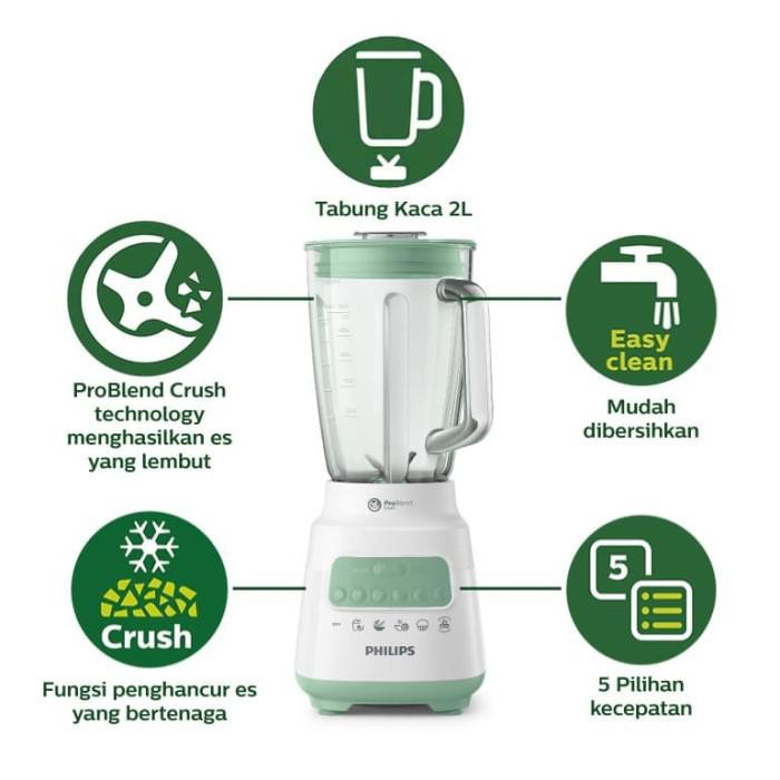 Philips Blender Hr2223 30 Shopee Indonesia