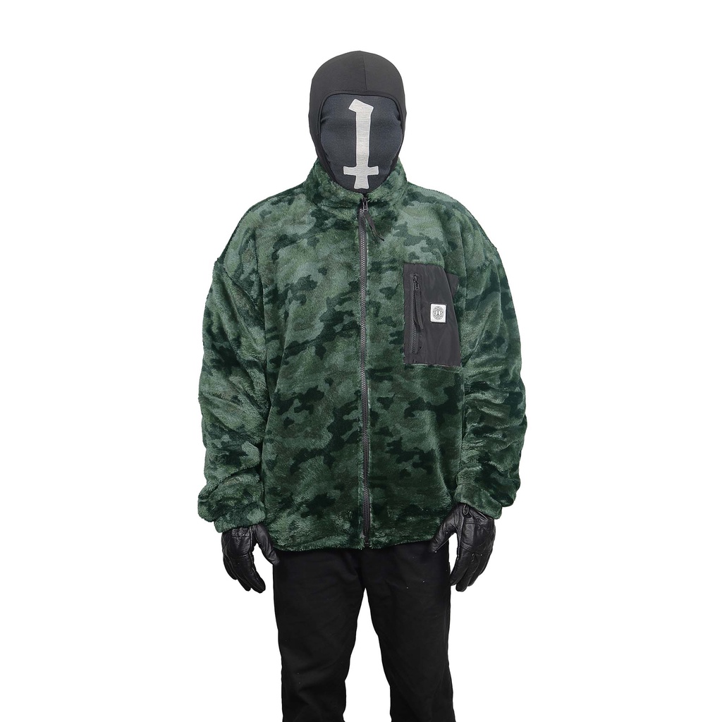 Heretic - Sherpa Jacket - Green Camo