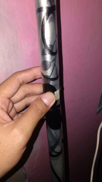 Stiker Kaca Motif Bunga Batik L-90 Cm