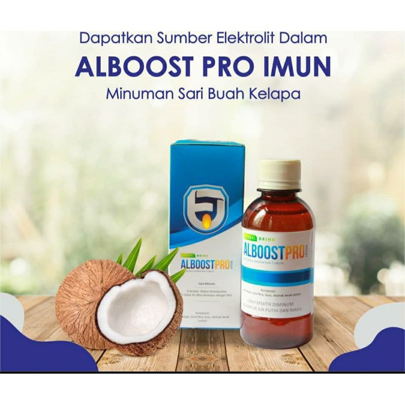 

Alboost Pro Imun - Minuman Sari Kelapa