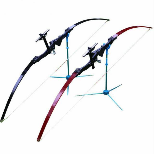 CDRIC Busur Panah Straight Archery Short Bow - JH401 - Black