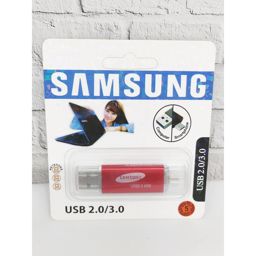 Flashdisk OTG Samsung 2 / 4 / 8 / 16 / 32 / 64gb Flash Disk OTG / USB Drive