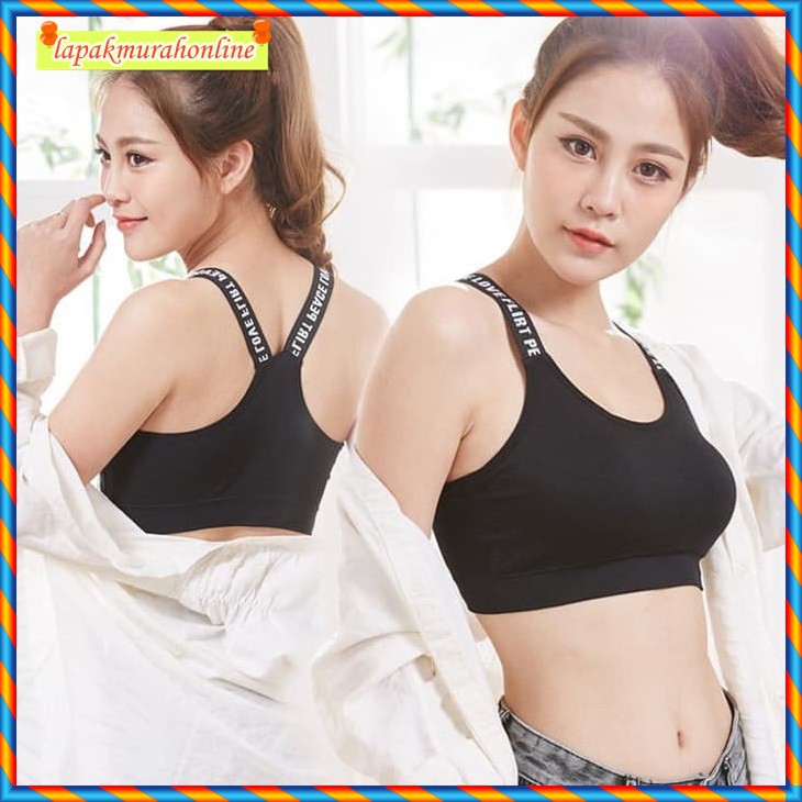 SPORT BRA WANITA GYM FITNESS SENAM ZUMBA YOGA OLAHRAGA IMPORT / BRA SPORT IMPORT