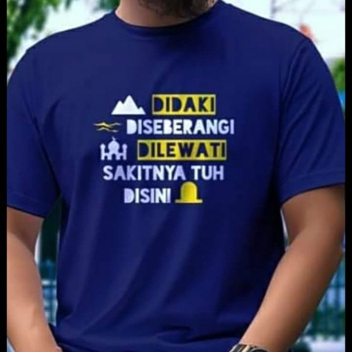 BIG SIZE 3XL 4XL...kaos/t shirt/baju keren AHAD GUNUNG LAUT MASJID