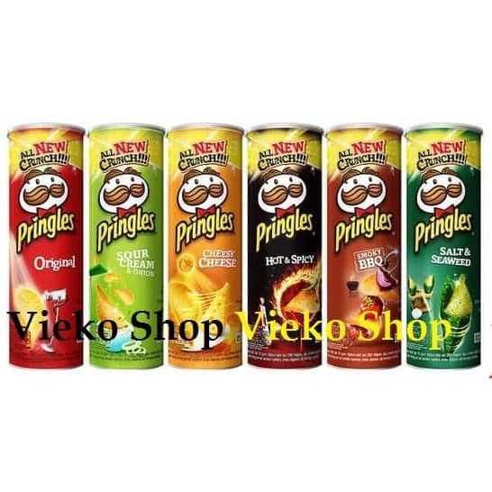 

Pringles Potato Chips 110 gr All Variant - Original