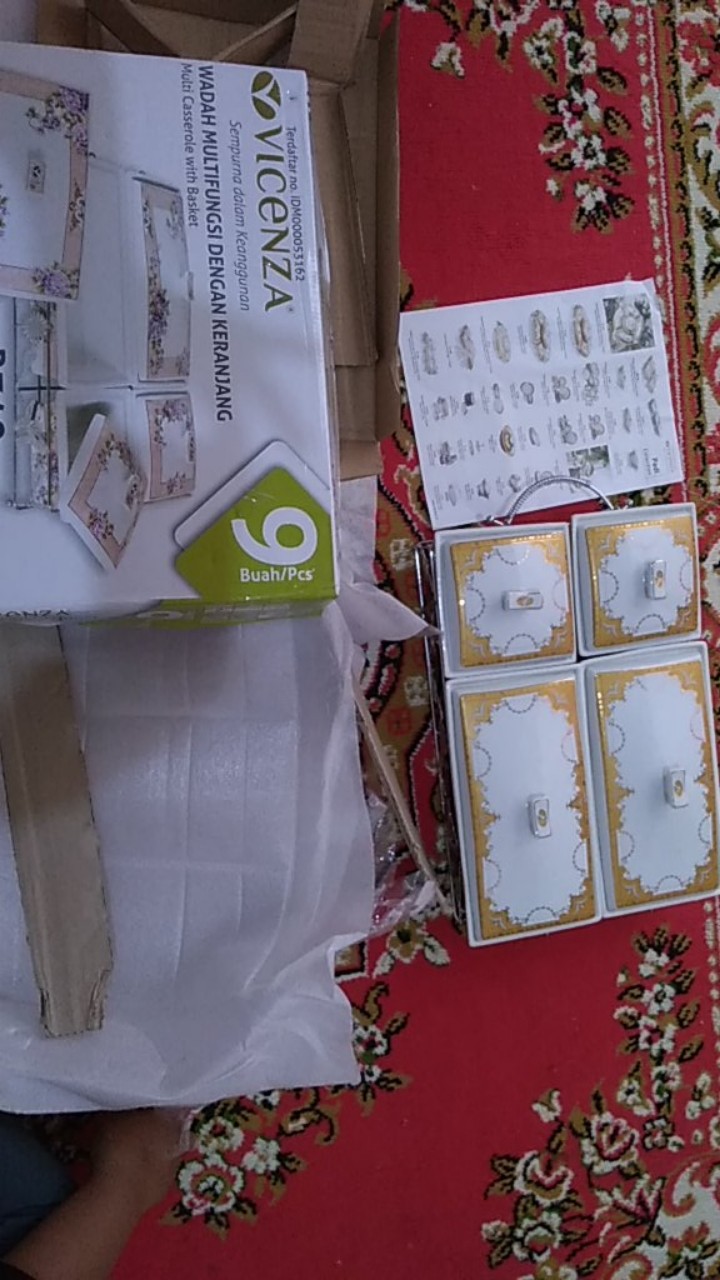 Prasmanan Vicenza Segi Set Cr749