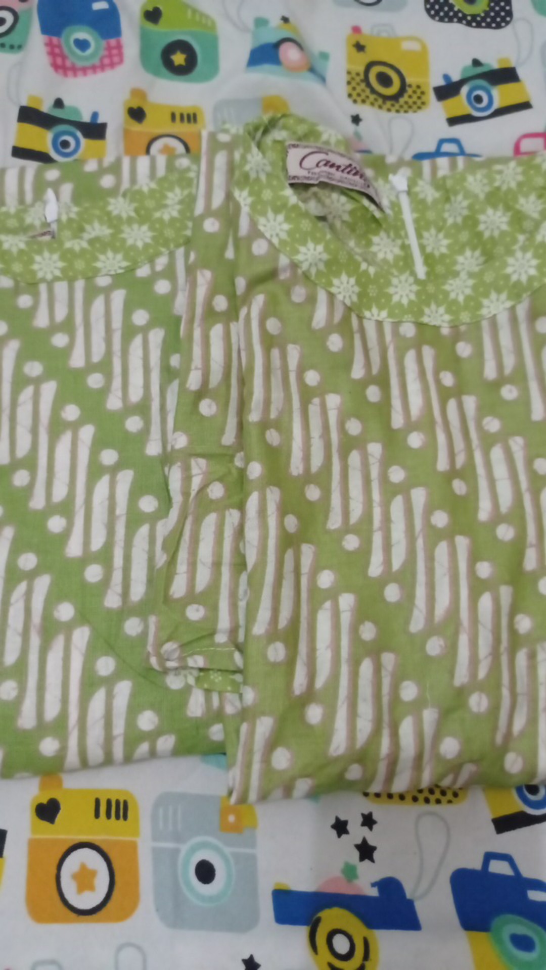 Ada Jumbo Xxxxxl Ld 120 Tunik Seling Soft Andjani Tunic Batik Seragam Kantor Kerja Muslim Asli Solo