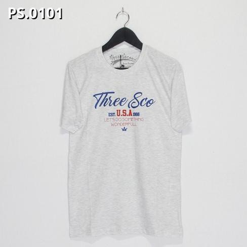Kaos Three Second - G2 PS-0101 | Baju Distro Murah | Kaos Murah | Kaos Pria