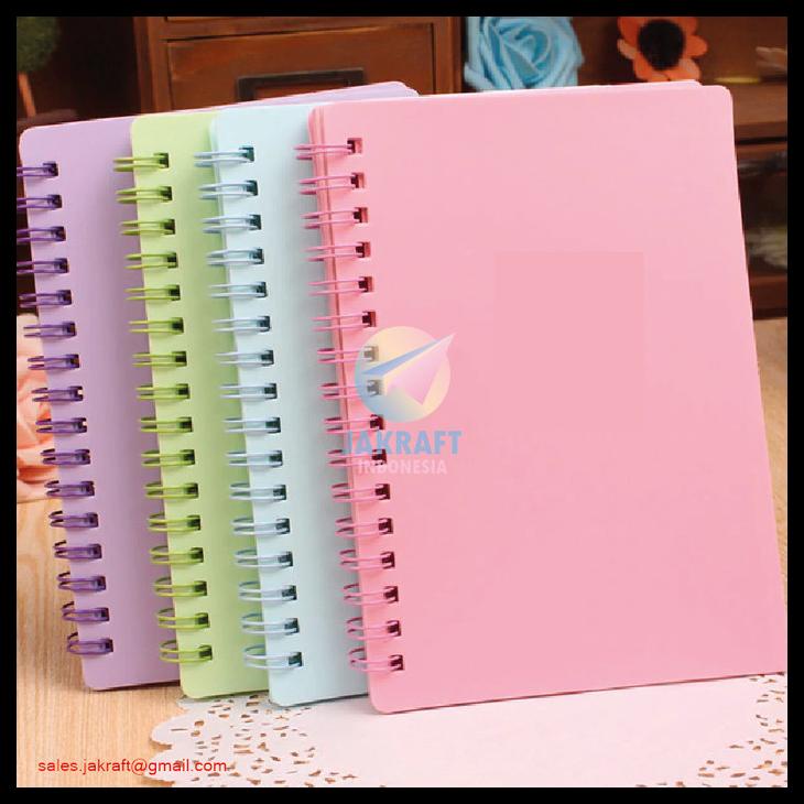 

Notebook Spiral A6 Cover Polos Buku Catatan Bergaris Seperti Daiichi Kode 328