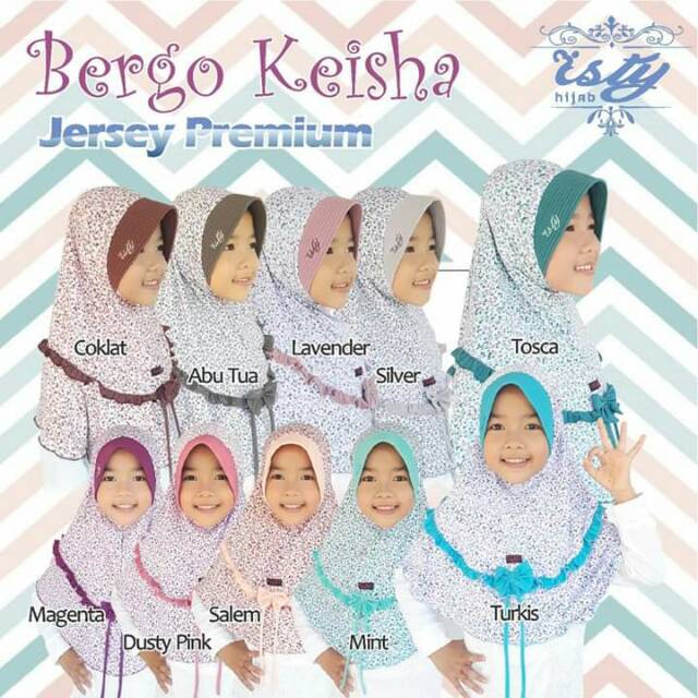 Hijab isty : bergo keisha